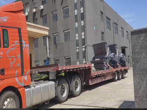 2臺(tái)PC4012一90L雙動(dòng)力歐版粗粉磨成功發(fā)貨至葫蘆島