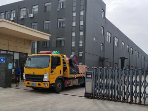 鄂式破碎機(jī)PEW250x1000一臺發(fā)往上海臨港